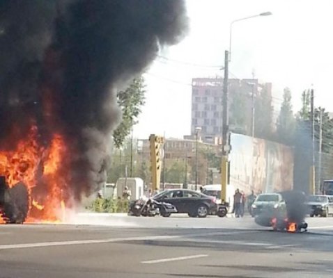Motociclistul implicat în accidentul din Mamaia este în comă